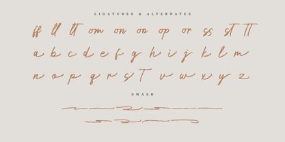 Leneora Seraphine Font Poster 13