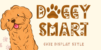Doggy Smart Font Poster 1