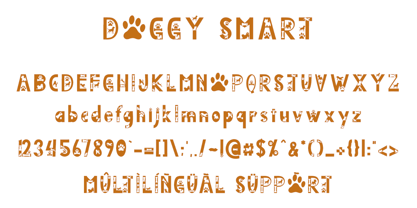 Doggy Smart Font Poster 5