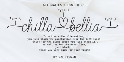 Ellicha Script Font Poster 6