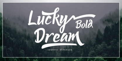 Lucky Dream Font Poster 1