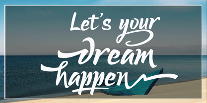 Lucky Dream Font Poster 7