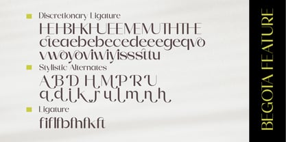 Begota Display Font Poster 8