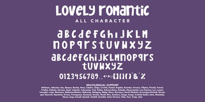 Lovely Romantic Font Poster 8