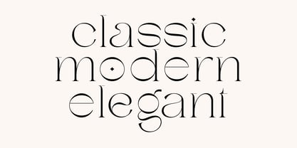 Charis Moderne Font Poster 5