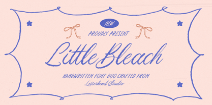 Little Bleach Font Poster 1