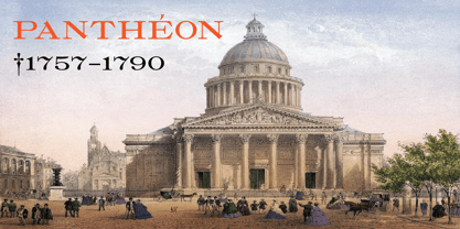 Pantheon V Font Poster 1