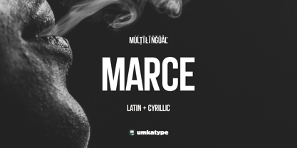 Marce Font Poster 1