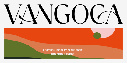 Vangoca Font Poster 1