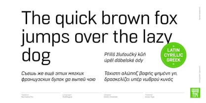 Normative Pro Font Poster 6