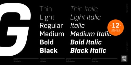 Normative Pro Font Poster 3
