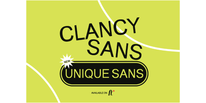 Clancy Unique Sans Font Poster 1