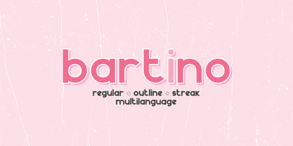 Bartino Font Poster 1