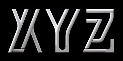 Xyz Font Poster 1