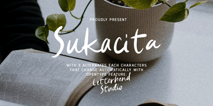 Sukacita Font Poster 1