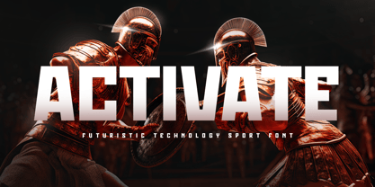 Activate Font Poster 1