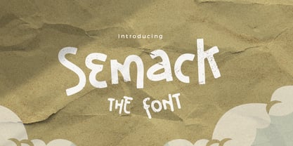Semack Font Poster 1