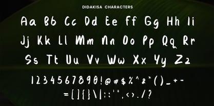 Didakisa Font Poster 4