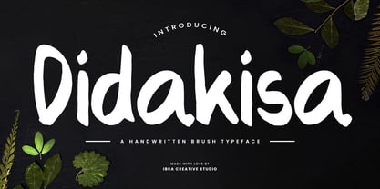 Didakisa Font Poster 1