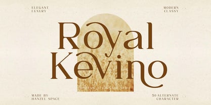 Royal Kevino Font Poster 1