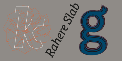 Rahere Slab Font Poster 4