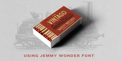 Jemmy Wonder Font Poster 7