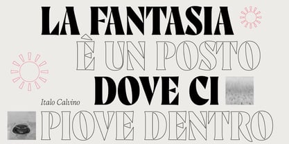 Marcovaldo Font Poster 7