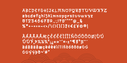 Takoya Font Poster 5