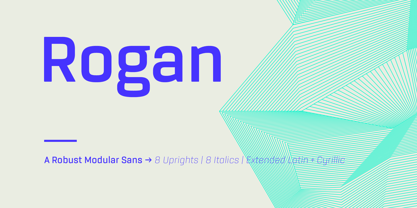 Rogan Font Poster 1