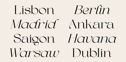 Bargenia Font Poster 5