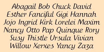 IngrianaCasual Font Poster 6