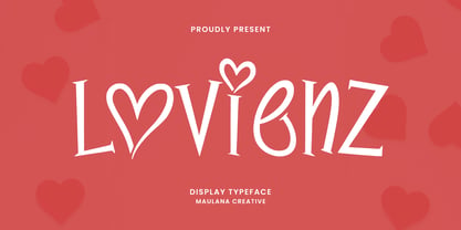 Lovienz Font Poster 1