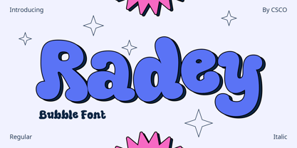 Radey Font Poster 1