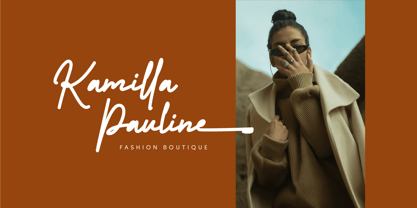 Ypsilanti Signature Font Poster 2