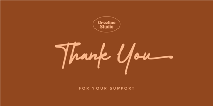 Ypsilanti Signature Font Poster 9