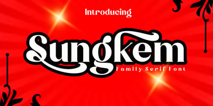 Sungkem Font Poster 1