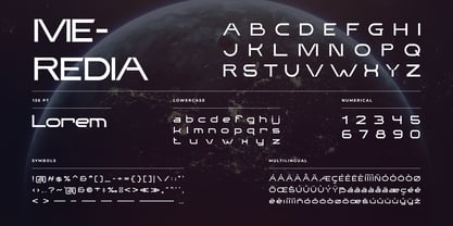 Meredia Font Poster 4