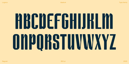 Logisco Font Poster 2