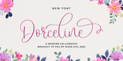 Dorceline Font Poster 1