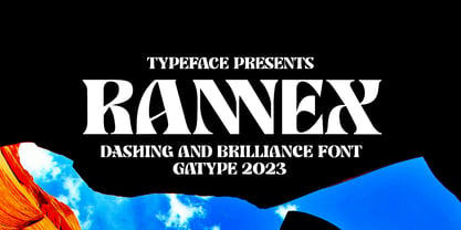 RANNEX Font Poster 1