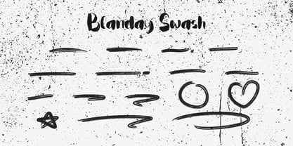 Blanday Font Poster 6