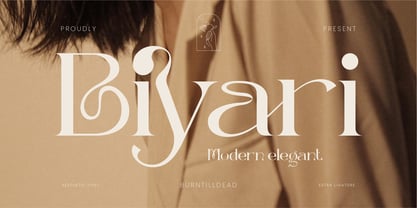 Biyari Font Poster 1