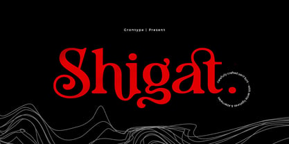 Shigat Font Poster 1