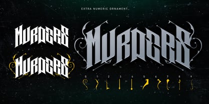 Bowdown Metal Font Poster 7