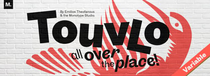 Touvlo Variable Font Poster 1