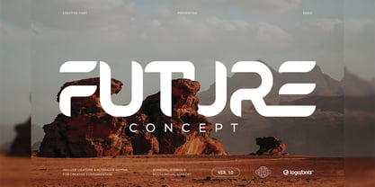 Future Concept Font Poster 1
