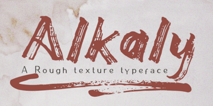 Alkaly Font Poster 1