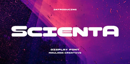 MC Scienta Font Poster 1