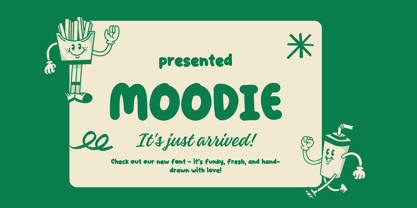 Moodie Font Poster 1