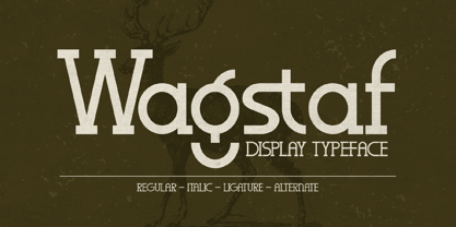 Wagstaf Font Poster 1